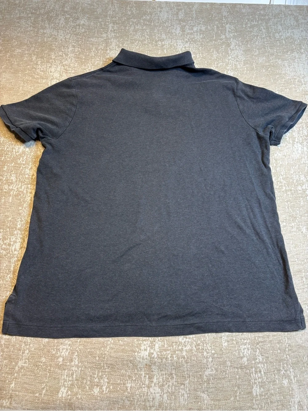Polo Ralph Lauren Charcoal Gray Classic Polo Shirt Men's XL Pony Logo Cotton